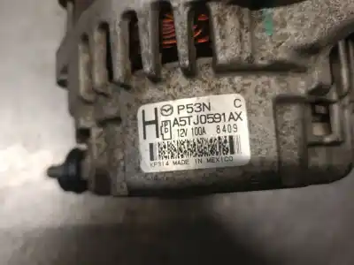 Pezzo di ricambio per auto di seconda mano alternatore per mazda 2 (dl, dj) 1.5 skyactiv-g riferimenti oem iam p53n18300c  p53n18300c