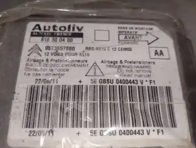 Автозапчасти б/у блок управления подушками безопасности за citroen c3 ii (sc_) 1.4 vti 95 ссылки oem iam 9673657880  