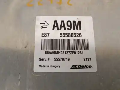 Автозапчасти б/у блок управления двигателем за opel meriva b monospace (s10) 1.7 cdti (75) ссылки oem iam 55586526  
