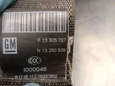 Автозапчасти б/у передний левый ремень безопасности за opel meriva b monospace (s10) 1.7 cdti (75) ссылки oem iam 13305707  198213