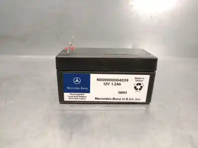 Pezzo di ricambio per auto di seconda mano BATTERIA per MERCEDES-BENZ CLASE B SPORTS TOURER (W246, W242) B 200 CDI / D (246.208) Riferimenti OEM IAM N000000004039  