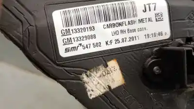 Second-hand car spare part right rearview mirror for opel insignia a (g09) 2.0 cdti (68) oem iam references 13320193  13329089