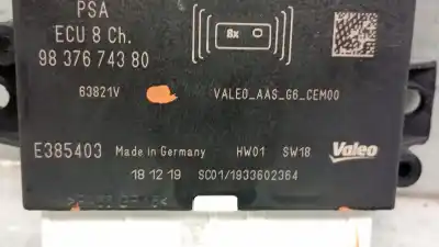 Автозапчасти б/у электронный модуль за peugeot 2008 ii (ud_, us_, uy_, uk_) 1.2 puretech 100 ссылки oem iam 9837674380  9837674380