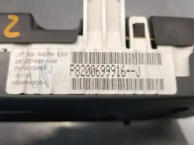 Автозапчастина б/у панель інструментів для renault modus / grand modus (f/jp0_) 1.2 (jp0c, jp0k, fp0c, fp0k, fp0p, jp0p, jp0t) посилання на oem iam 216742101  8200617794