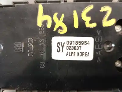 Автозапчасти б/у выключатель левого переднего окна за opel vectra c (z02) 2.2 16v (f69) ссылки oem iam 09185954 02303t alps 