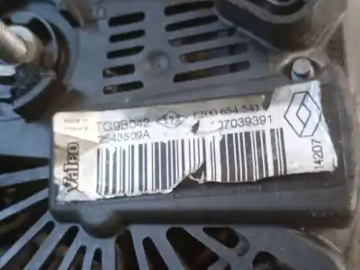 Автозапчастина б/у генератор для renault modus / grand modus (f/jp0_) 1.2 (jp0c, jp0k, fp0c, fp0k, fp0p, jp0p, jp0t) посилання на oem iam 8200654541 2543509a valeo 8200654541