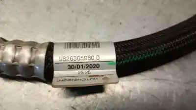 Автозапчастина б/у труби кондиціонації для peugeot 2008 ii (ud_, us_, uy_, uk_) 1.2 puretech 100 посилання на oem iam 9826365980  9826365980