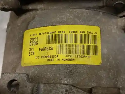 Peça sobressalente para automóvel em segunda mão compressor de ar condicionado a/a a/c por ford fiesta vi (cb1, ccn) 1.25 referências oem iam ap3119d629ac  1890121