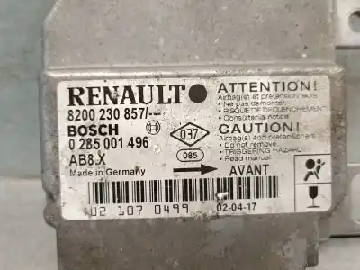 Автозапчасти б/у блок управления подушками безопасности за renault clio ii (bb_, cb_) 1.2 16v (bb05, bb0w, bb11, bb27, bb2t, bb2u, bb2v, cb05,... ссылки oem iam 8200230857 0285001496 bosch 