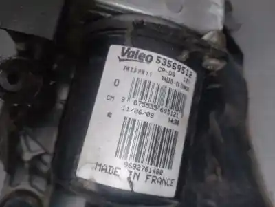 Автозапчастина б/у двигатель передніх склоочисників для citroen c5 iii (rd_) 2.0 hdi (rdrhda) посилання на oem iam 9682761480 53569512 valeo 6405kz