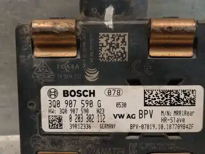 Pezzo di ricambio per auto di seconda mano modulo elettronico per audi q3 (f3b) 35 tdi riferimenti oem iam 3q0907590g 0203302112 bosch 
