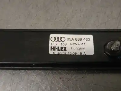 Автозапчасти б/у задний правый стеклорегулятор за audi q3 (f3b) 35 tdi ссылки oem iam 83a839462  83a839462