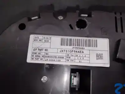 Peça sobressalente para automóvel em segunda mão quadrante por jaguar xe (x760) 2.0 d referências oem iam jx7310f844ea  t4n20222