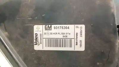 Автозапчастина б/у ліва фара для opel meriva a monospace (x03) 1.7 cdti (e75) посилання на oem iam 93175364  1216153