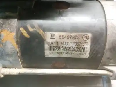 Автозапчастина б/у двигун запускається для opel zafira tourer c (p12) 1.6 cdti (75) посилання на oem iam 55497878 m001tf0571ze mitsubishi 95525759