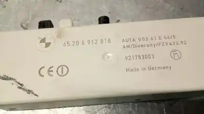 Peça sobressalente para automóvel em segunda mão módulo eletrónico antena por bmw 3 compact (e46) 316 ti referências oem iam 65206912818  65206912818
