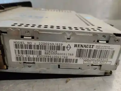 İkinci el araba yedek parçası ses sistemi / radyo cd için renault megane scenic (ja0/1_) 1.9 d (ja0j) oem iam referansları 7700434424  