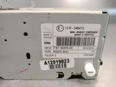 Second-hand car spare part audio system / radio cd for ford focus iii 1.6 tdci oem iam references f1bt18c815gh  