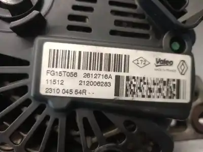 Автозапчасти б/у генератор за renault scénic iii (jz0/1_) 1.5 dci ссылки oem iam 231004554r 2612716a valeo 231004554r