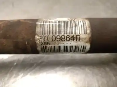 Автозапчастина б/у передня права трансмісія для renault scénic iii (jz0/1_) 1.5 dci посилання на oem iam 391009864r  391009864r