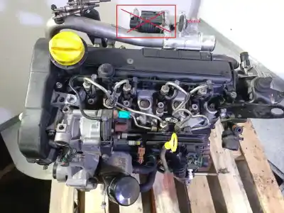 Pièce détachée automobile d'occasion MOTEUR COMPLET pour RENAULT CLIO II (BB_, CB_)  Références OEM IAM K9KB702 D166670 7701479094