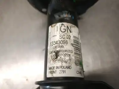 Автозапчасти б/у амортизатор передний правый за opel corsa d (s07) 1.2 (l08, l68) ссылки oem iam 13343098  344617