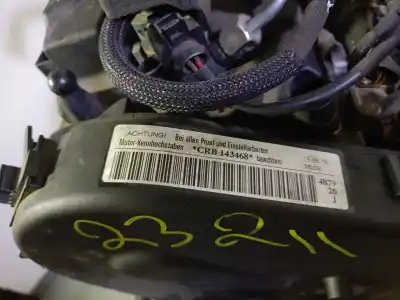 Second-hand car spare part complete engine for audi a3 (8v1, 8vk) 2.0 tdi oem iam references crbc 143468 04l100090a