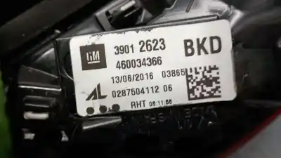 Автозапчасти б/у левый задний фонарь за opel corsa e (x15) 1.3 cdti (08, 68) ссылки oem iam 39012623  1222569