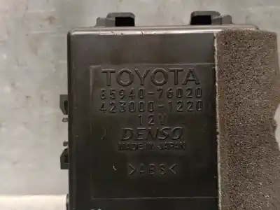 Pezzo di ricambio per auto di seconda mano modulo elettronico per lexus ct (zwa10_) 200h (zwa10_) riferimenti oem iam 8594076020 4230001220 denso 