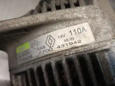 Автозапчасти б/у генератор за renault megane scenic (ja0/1_) 1.9 d (ja0j) ссылки oem iam 7700431942 2542325b valeo 7700436623