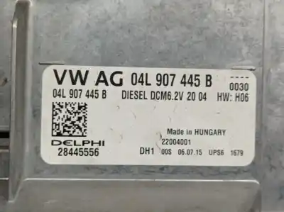 Peça sobressalente para automóvel em segunda mão centralina de motor uce por audi a3 limousine (8vs, 8vm) 1.6 tdi referências oem iam 04l907445b  