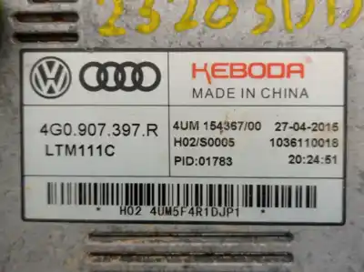 Gebrauchtes Autoersatzteil steuergerät xenon-scheinwerfer zum audi a3 limousine (8vs, 8vm) 1.6 tdi oem-iam-referenzen 4g0907397r 1036110018 