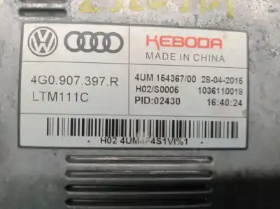 Peça sobressalente para automóvel em segunda mão balastro de xenon por audi a3 limousine (8vs, 8vm) 1.6 tdi referências oem iam 4g0907397r 1036110018 