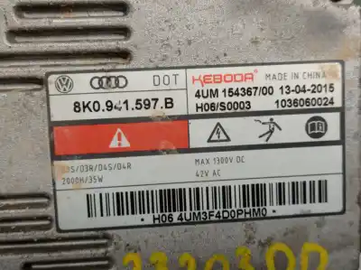 Peça sobressalente para automóvel em segunda mão balastro de xenon por audi a3 limousine (8vs, 8vm) 1.6 tdi referências oem iam 8k0941597b 1036060024 