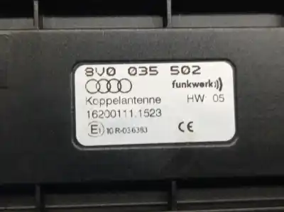 Peça sobressalente para automóvel em segunda mão módulo eletrônico por audi a3 limousine (8vs, 8vm) 1.6 tdi referências oem iam 8v0035502 162001111523 