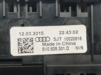 Автозапчасти б/у многофункциональное управление за audi a3 limousine (8vs, 8vm) 1.6 tdi ссылки oem iam 8v0925301d 5jt10020816 8v0925301d