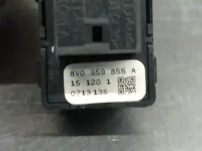 Peça sobressalente para automóvel em segunda mão botão / interruptor elevador vidro traseiro direito por audi a3 limousine (8vs, 8vm) 1.6 tdi referências oem iam 8v0959855a 071413s 8v0959855a