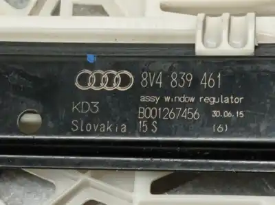 Автозапчасти б/у регулятор стекла заднего левого за audi a3 limousine (8vs, 8vm) 1.6 tdi ссылки oem iam 8v4839461 b001267456 8v4839461