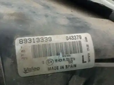 Second-hand car spare part left headlight for opel corsa d (s07) 1.2 (l08, l68) oem iam references 89313339  1216194