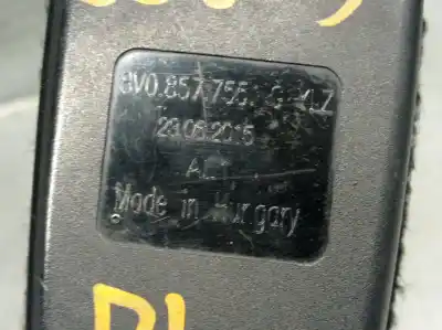 Peça sobressalente para automóvel em segunda mão chicote / encaixe cinto segurança por audi a3 limousine (8vs, 8vm) 1.6 tdi referências oem iam 8v0857755g  8v0857755g