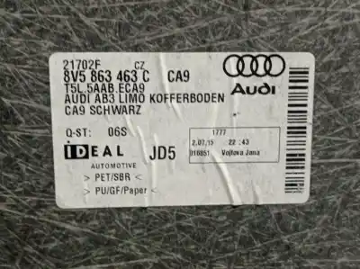 Автозапчастина б/у задній лоток для audi a3 limousine (8vs, 8vm) 1.6 tdi посилання на oem iam 8v5863463c  8v5863463c