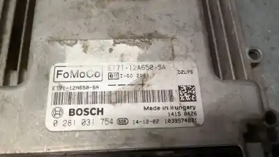 Second-hand car spare part ecu engine control for ford transit courier b460 monospace 1.5 tdci oem iam references et7112a650sa 0281031754 bosch et7112a650sa