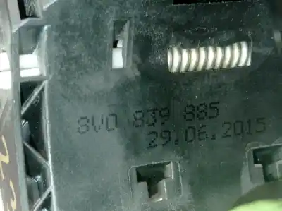 Pezzo di ricambio per auto di seconda mano maniglia esterna posteriore sinistra per audi a3 limousine (8vs, 8vm) 1.6 tdi riferimenti oem iam 8v0839885  8v0837205a