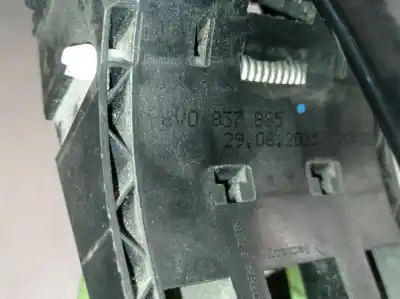 Pezzo di ricambio per auto di seconda mano maniglia esterna anteriore sinistra per audi a3 limousine (8vs, 8vm) 1.6 tdi riferimenti oem iam 8v0837885  8v0837205a