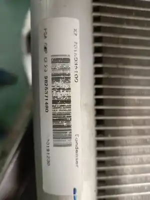 Автозапчасти б/у конденсатор / радиатор кондиционера воздуха за peugeot 2008 ii (ud_, us_, uy_, uk_) 1.2 puretech 100 ссылки oem iam 9825371480  