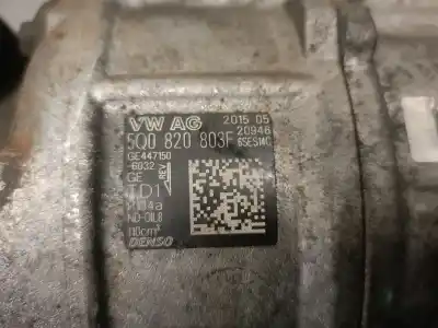 Pezzo di ricambio per auto di seconda mano compressore aria condizionata per audi a3 limousine (8vs, 8vm) 1.6 tdi riferimenti oem iam 5q0820803f 6ses14c denso 5q0820803f