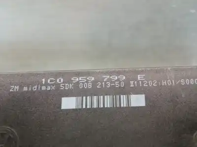 Автозапчасти б/у закрытый распределительный щит за seat toledo ii (1m2) 1.6 16v ссылки oem iam 1c0959799e  5dk00821350