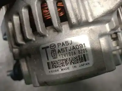 Peça sobressalente para automóvel em segunda mão alternador por mazda cx-5 (kf) 2.0 referências oem iam pa5j18300  pa5j18300
