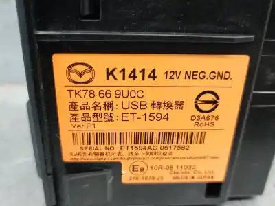 Peça sobressalente para automóvel em segunda mão módulo eletrônico por mazda cx-5 (kf) 2.0 referências oem iam tk78669u0c 276187925 