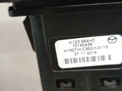 Peça sobressalente para automóvel em segunda mão interruptor 4 piscas - emergência por mazda cx-5 (kf) 2.0 referências oem iam k123664h0 10140439 